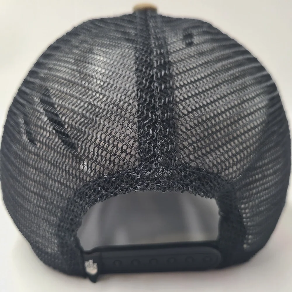 North Face Hat Snapback Trucker Mesh Green Black Men Hike Outdoors Casual Wear‎